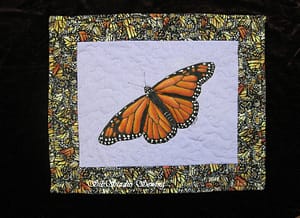 Monarch butterfly wall hanging by kathy sibley   